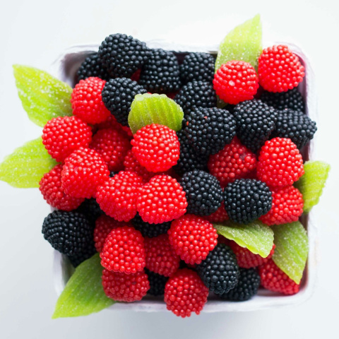 Magic Jelly Tastes LikeRaspbery ! Żelki malinki 210g Magic Jelly Tastes LikeRaspbery ! Żelki malinki 210g