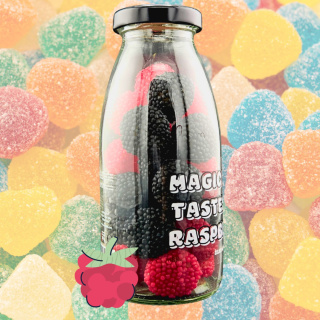 Magic Jelly Tastes LikeRaspbery ! Żelki malinki 350g