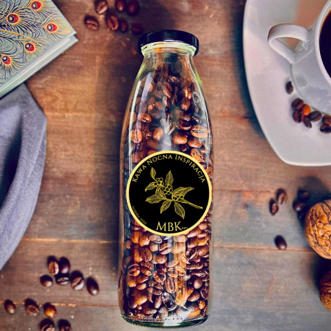 Nocna Inspiracja (Arabica 100%) w szklanej Butelce Nocna Inspiracja (Arabica 100%) w szklanej Butelce